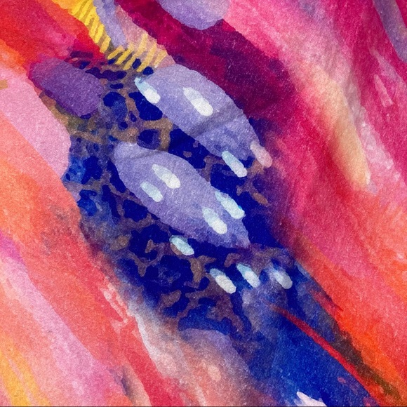 Carol & Frank 54 in Square Table Cloth /Tapestry in “Blue Stroke” NWT - Picture 8 of 11